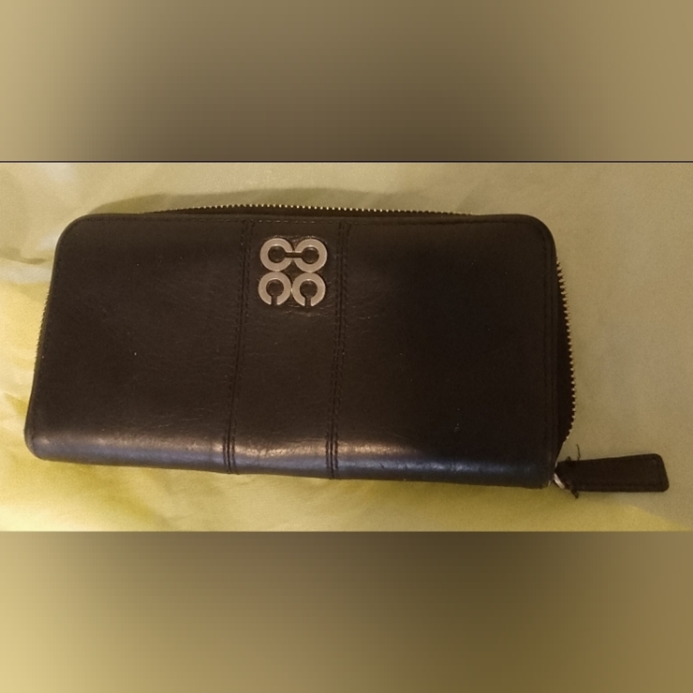 Coach Black Leather Wallet